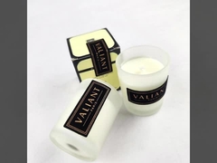 গোল্ড হট প্রেসড এমবসড ভেলভেট ফ্লকিং আঠালো স্টিকার, মোমবাতি, সুগন্ধি জন্য উপযুক্ত